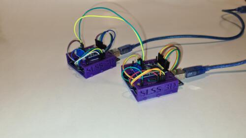 Zusammengesetzte Halterung inkl. Arduino & CAN-Board